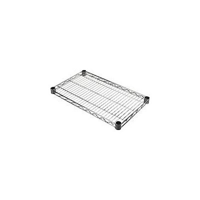 Chrome Mesh Shelf, 900mm x 450mm complete with 4 pairs of plastic sleeves