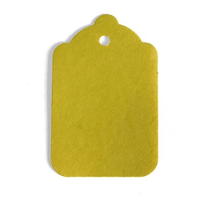 Yellow Unstrung Plain Ticket - Boxed in 1000's