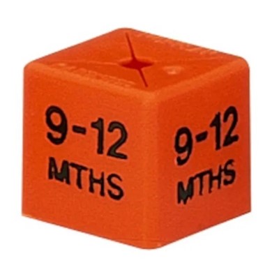 Cube 9/12 Months Orange