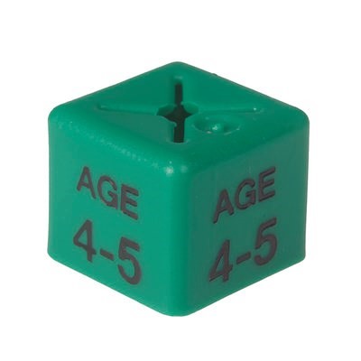 Size Cube Age 4/5 - Green