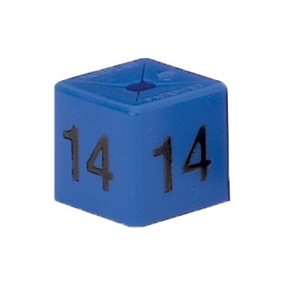 Size Cube 14 - Blue, pack of 50