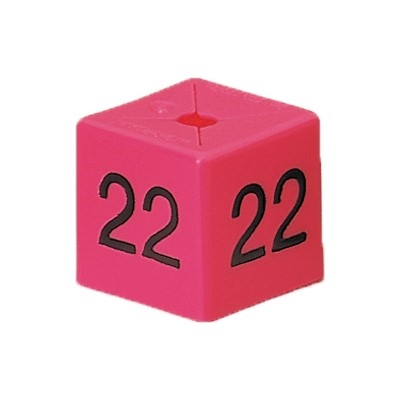 Size Cube 22 - Pink, pack of 50