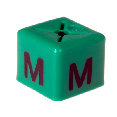 Size Cube M - Green, pack of 50