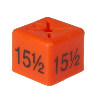 Size Cube 15.5 - Orange, pack of 50