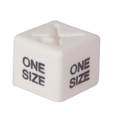 Size Cube Size One - White, pack of 50 