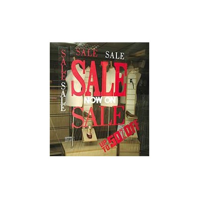 Self-Cling SALE Poster, 700mm x 100mm