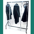 4ft wide Clear Rail Cover - Single Zip